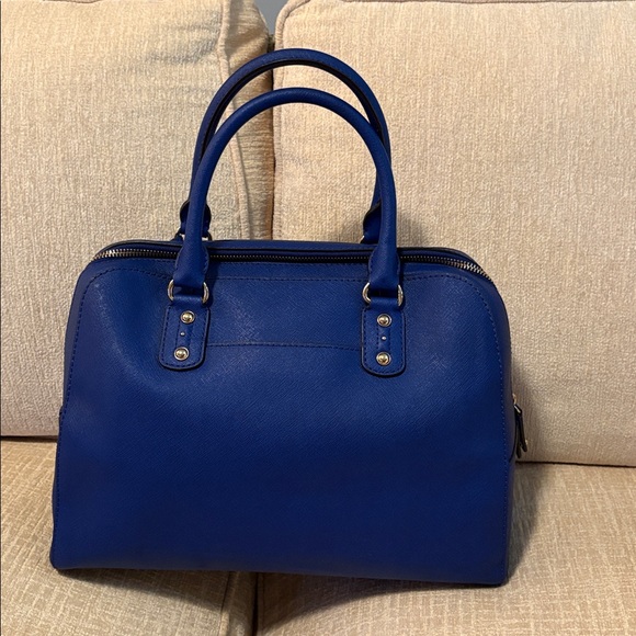 Michael Kors Royal Blue Satchel - Picture 3 of 12